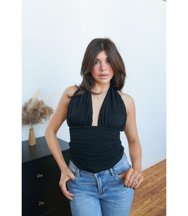 Farrah Halter Top