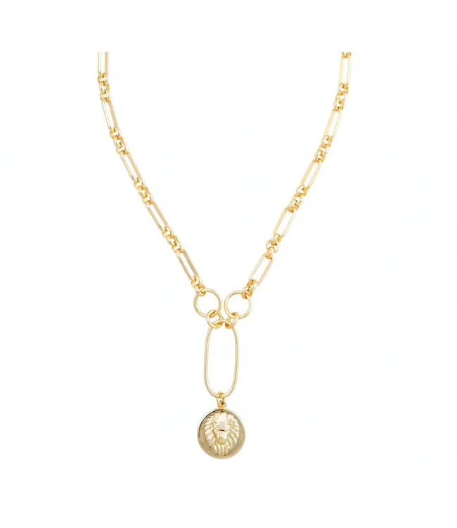 Zoe Lion Necklace