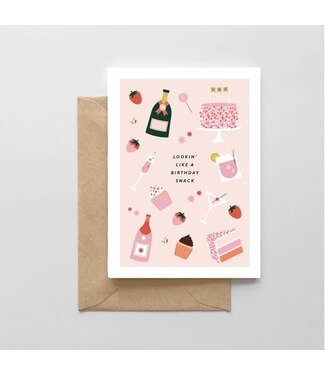 Lookin' Like A Snack Card