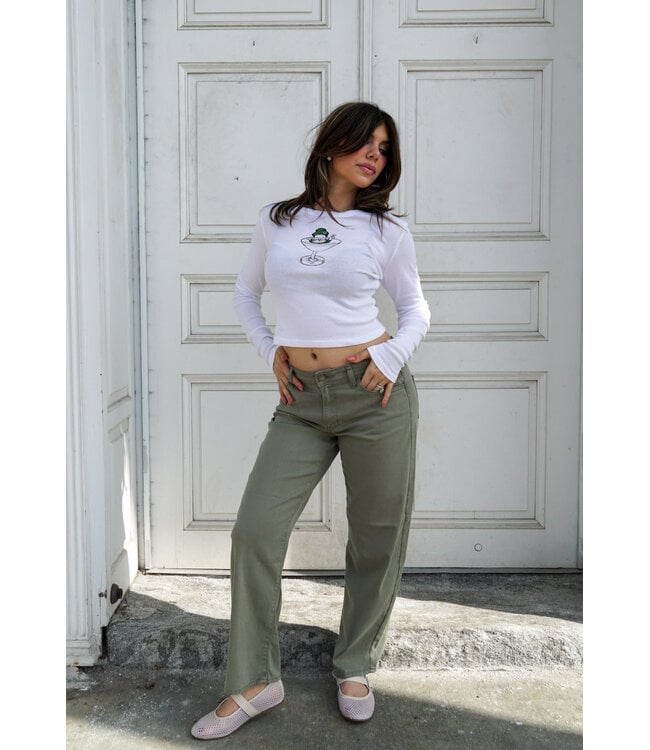 March Madness Barrel Jeans