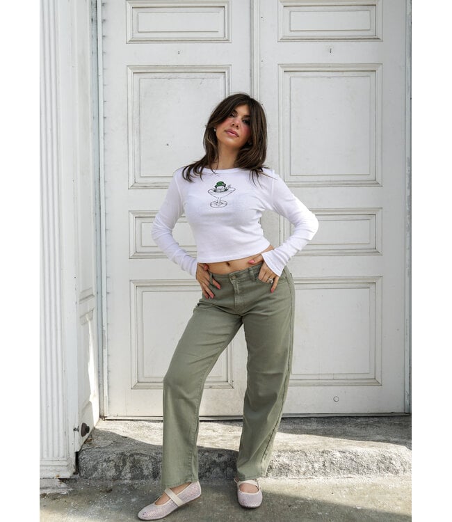 March Madness Barrel Jeans