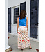 Coastal Picnic Midi Skirt