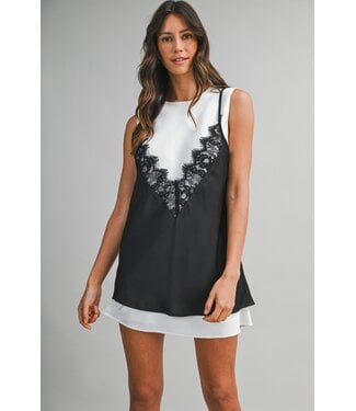 The Night Shift Mini Dress