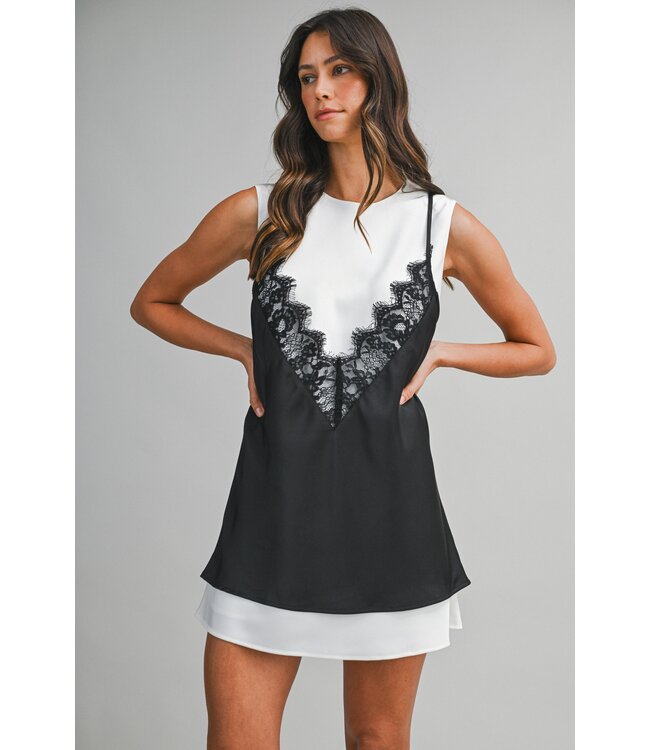 The Night Shift Mini Dress