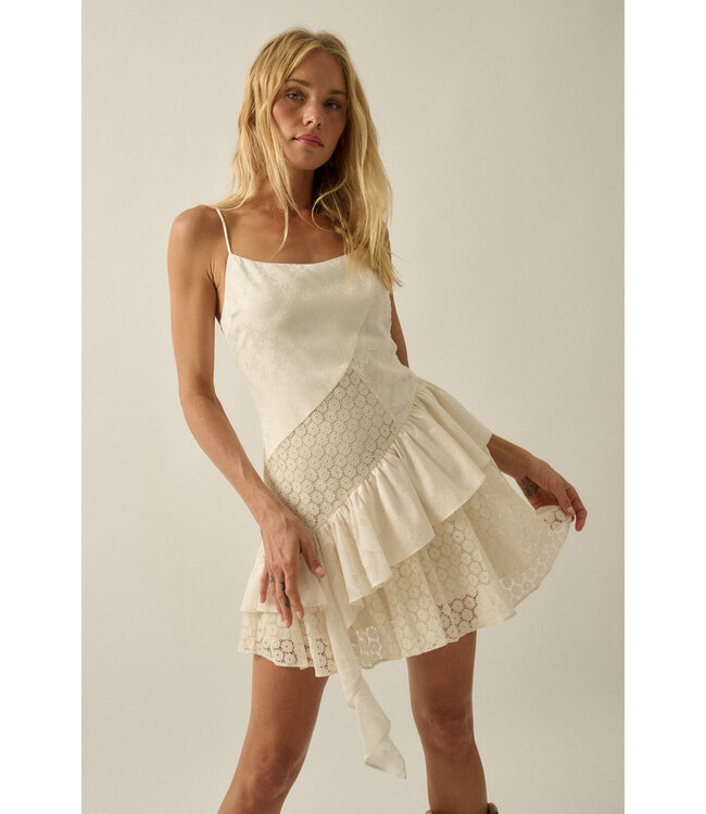 Barefoot in Bloom Mini Dress