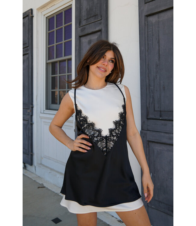 The Night Shift Mini Dress