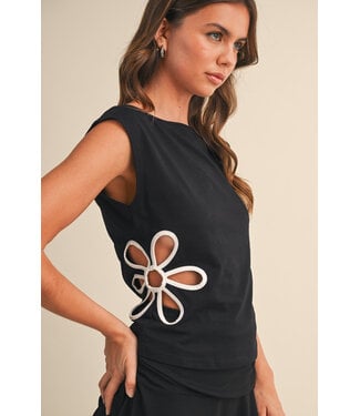 The Black Blossom Top