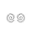 Aura Swirl Stud Earrings