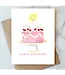 Sparkler Cake Birthday Card