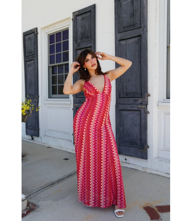 Sangria Skies Maxi Dress