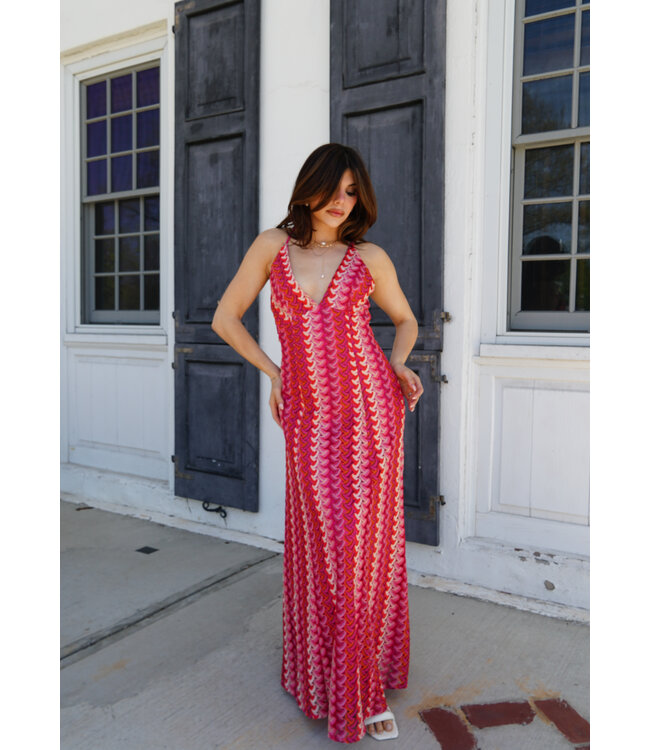 Sangria Skies Maxi Dress