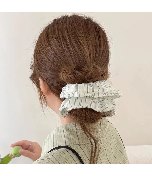 Poppy Hair Scrunchie