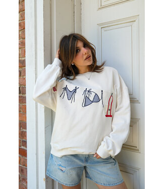 Lines Out Crewneck