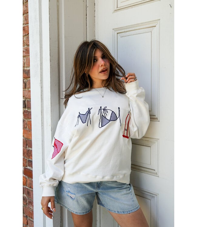 Lines Out Crewneck