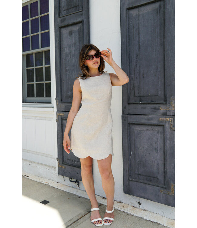 Eloise Linen Mini Dress