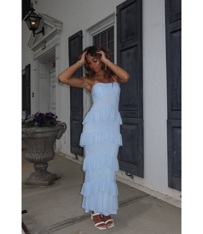 Clouded Judgement Maxi Dress