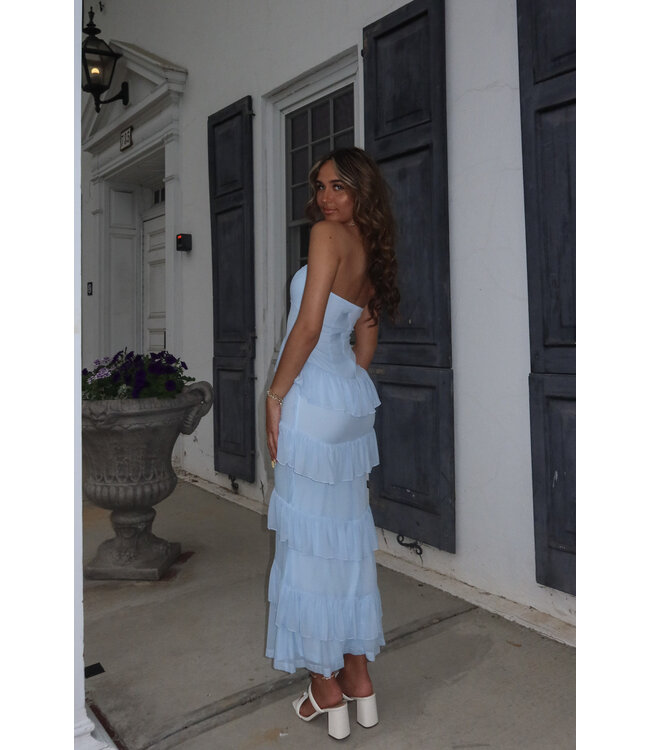 Clouded Judgement Maxi Dress