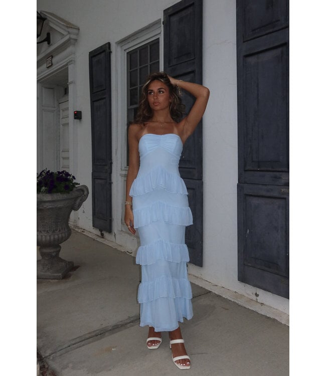 Clouded Judgement Maxi Dress