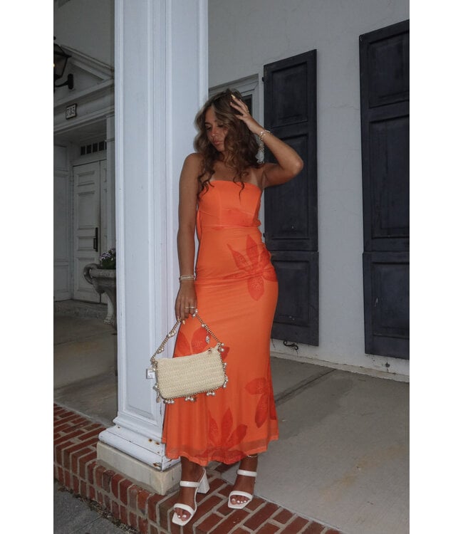 Aloha Bloom Midi Dress