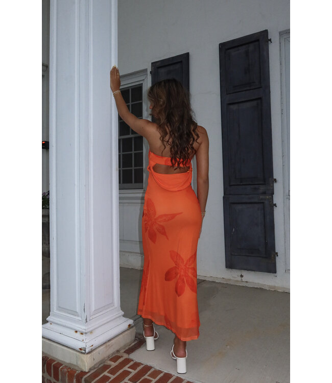 Aloha Bloom Midi Dress