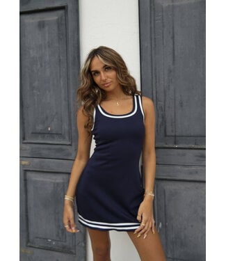 Set Point Sweetheart Mini Dress