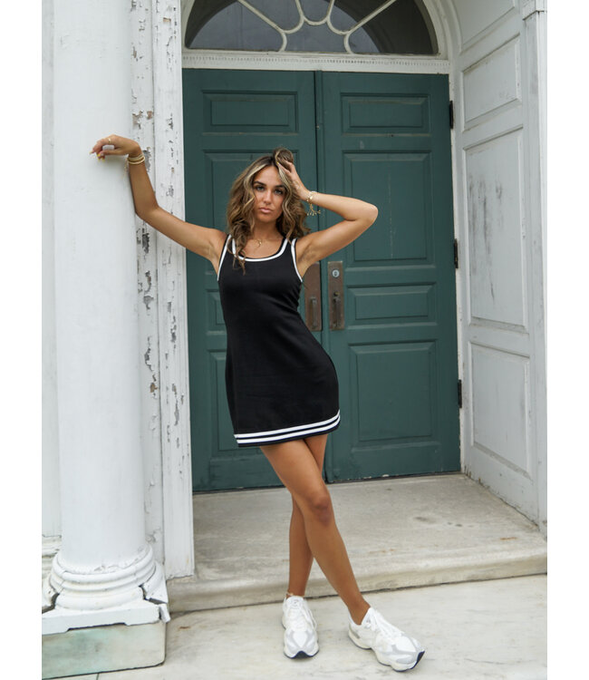 Set Point Sweetheart Mini Dress