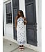 Porcelain Hearts Midi Dress
