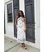 Porcelain Hearts Midi Dress