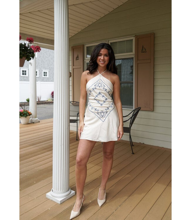 Be There in a Prosecco Mini Dress