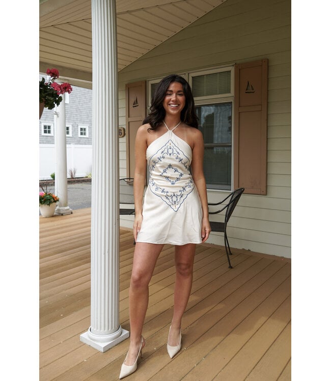 Be There in a Prosecco Mini Dress
