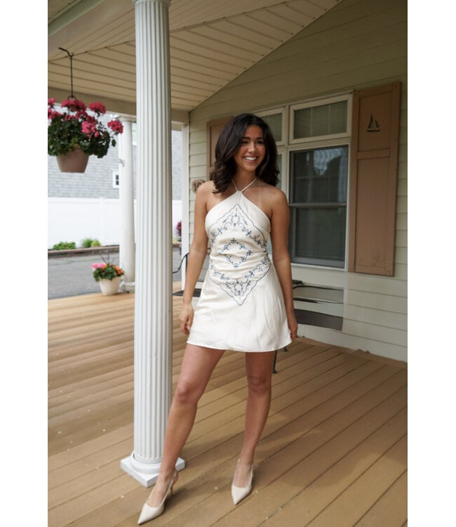 Be There in a Prosecco Mini Dress