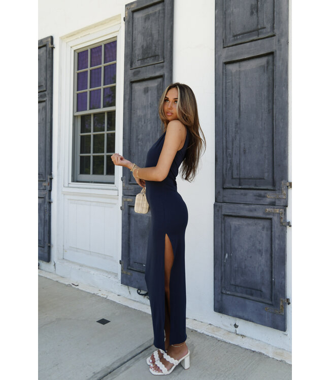 Not The Only One Midi Dress