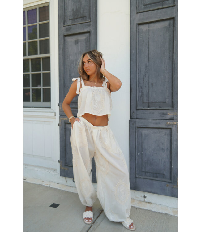 Hydrangea Season Pants