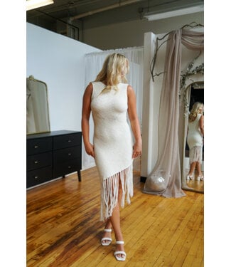 Fringe With Benefits Midi Dress