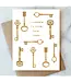 Keys Welcome Home Card