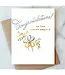 Wedding Ring Congrats Card