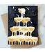 Champagne Tower Congrats Card