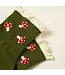 Mushroom Ruffle Grip Socks