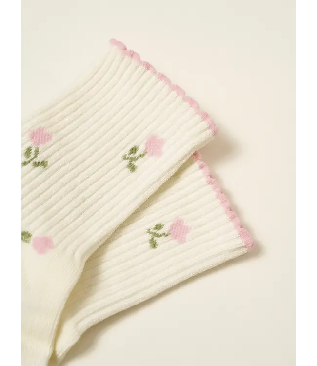Tulip Petal Grip Socks