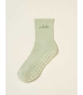 Inhale Exhale Grip Socks