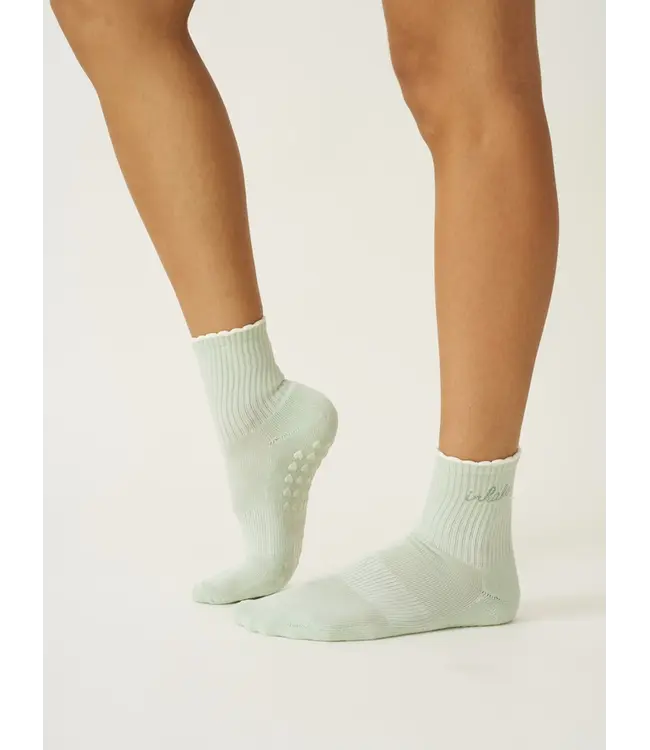 Inhale Exhale Grip Socks