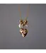 Blooming Heart Charm Necklace