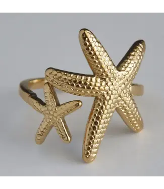 Starfish Adjustable Ring