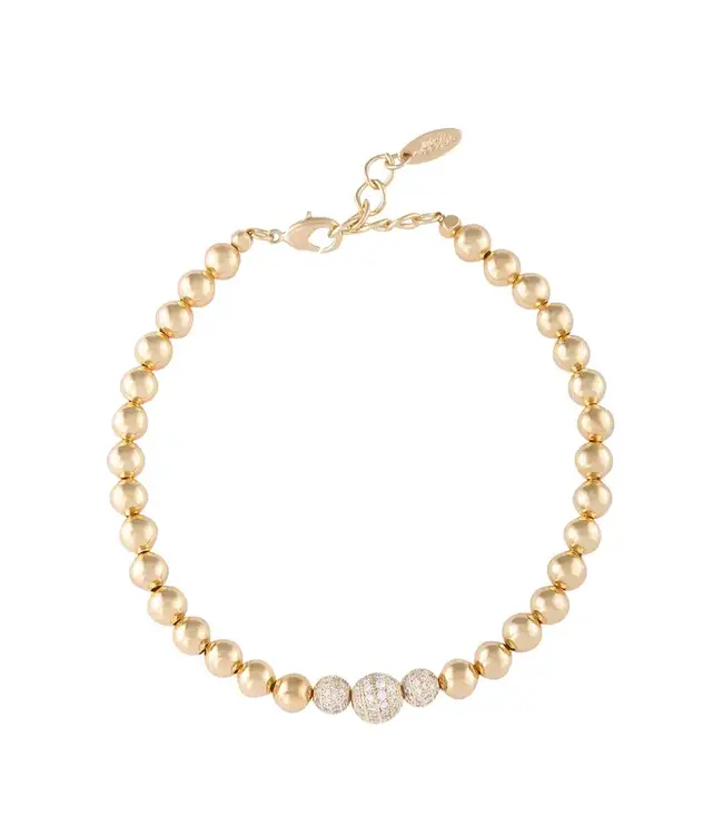 Crystal Ball Anklet