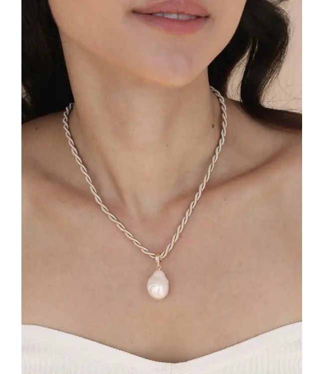 Freshwater Token Necklace