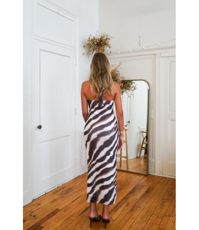 Safari Soiree Midi Dress