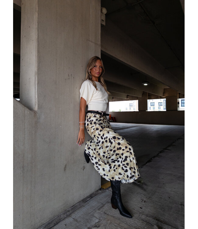 The Sable Midi Skirt