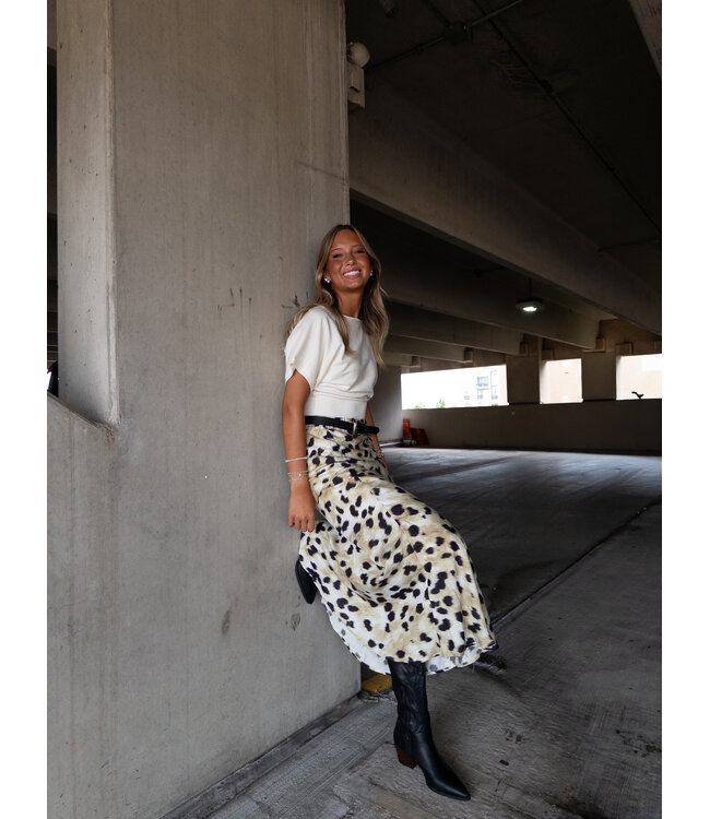The Sable Midi Skirt
