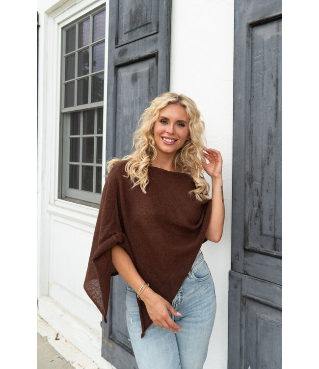 Tilted Allure Poncho