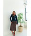 Rosewood Plaid Midi Skirt